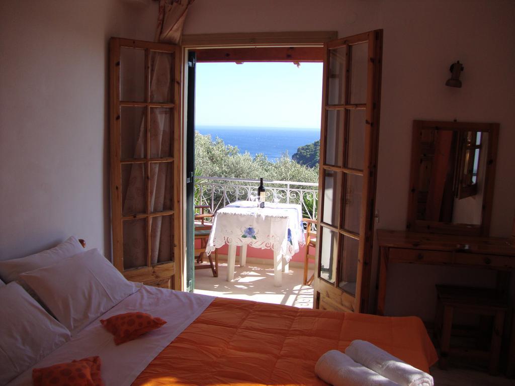 Ipsia Apartments Paleokastritsa Zimmer foto
