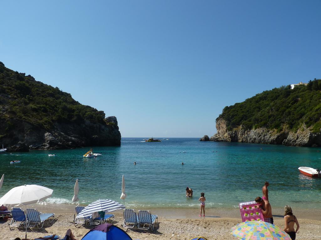 Ipsia Apartments Paleokastritsa Exterior foto